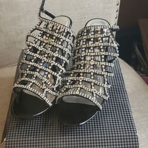 Cage high heels